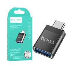 Adaptador OTG Hoco UA17 para Tipo-c a USB 3.0 Negro